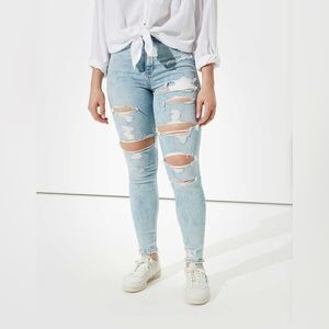 American Eagle Ne(x)t Level High Waisted Jegging Crop
